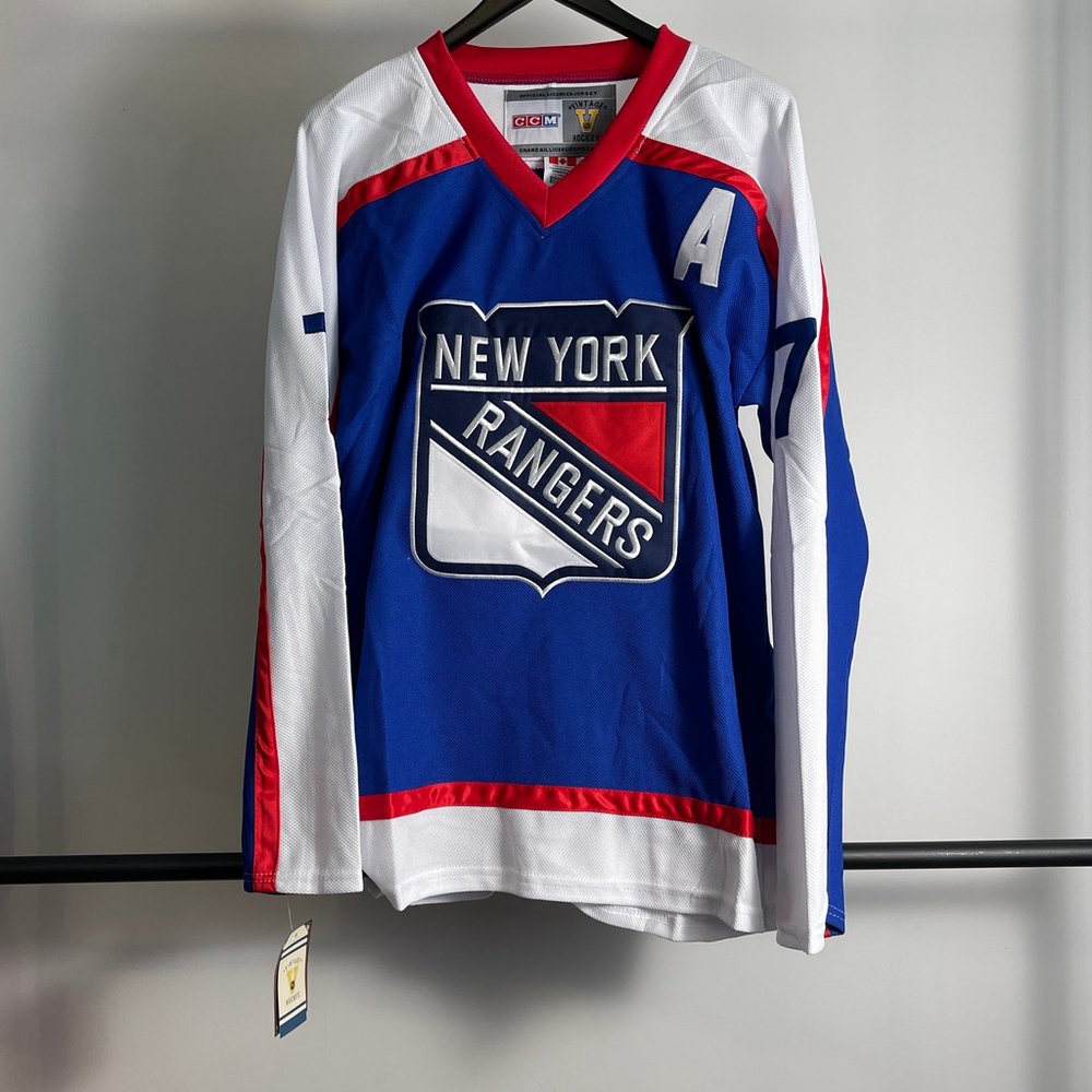 CCM New York Rangers Gilbert Jersey size 50